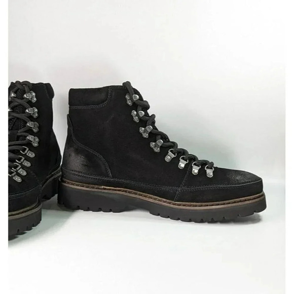 Gentle Souls Men\'s Donovan Black Lug Hiker Boots Size 11.5 M (MSRP $325) main image 8